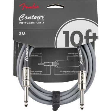Cable Fender Contour Para Instrumento 3 Metros Inca Silver 0990571124